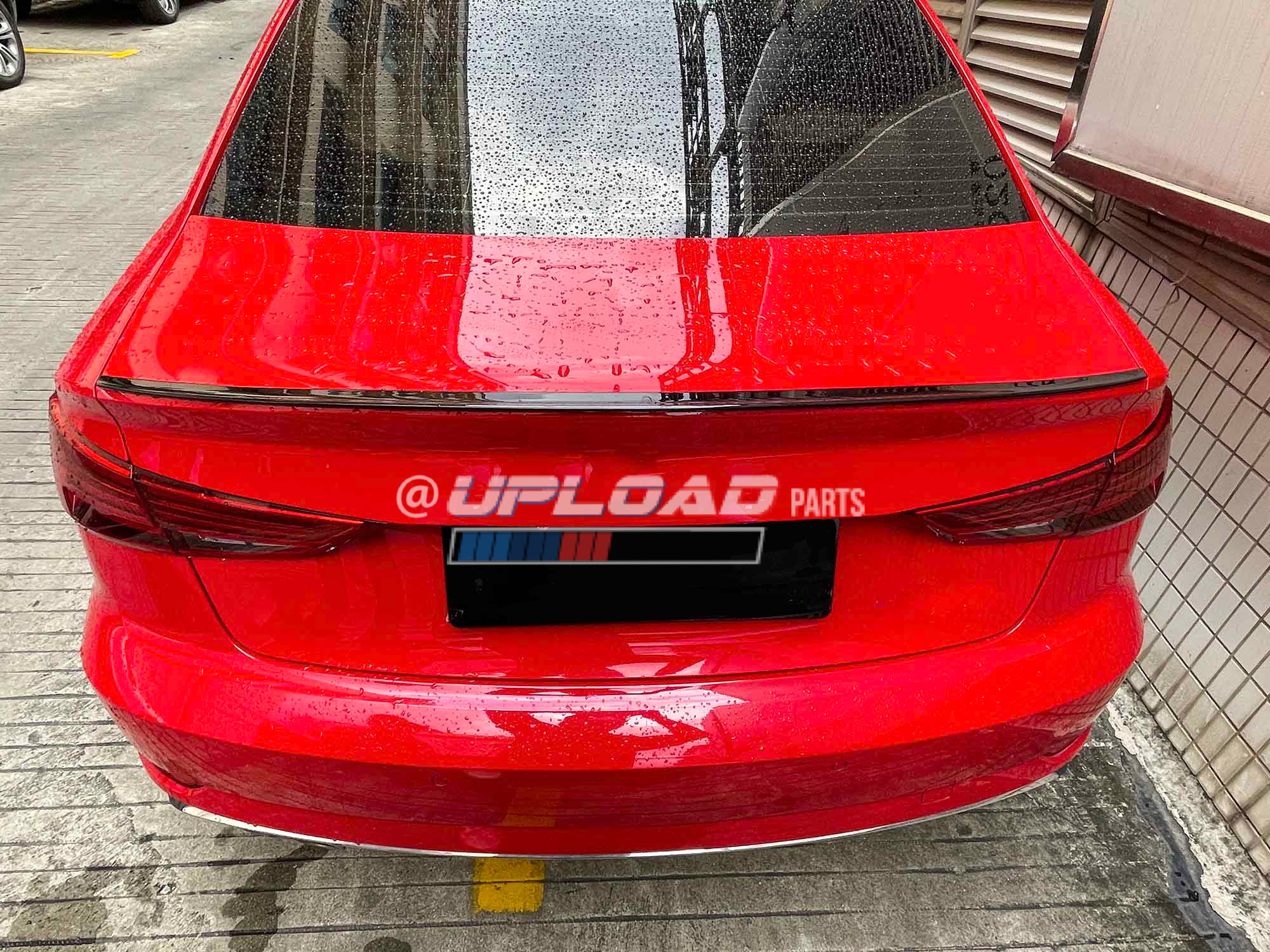 SPOILER AUDI A3 8V LOOK S LINE