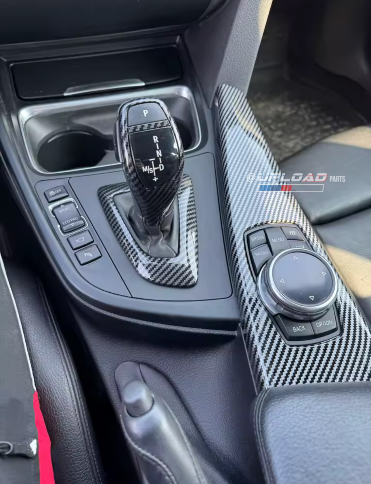 Painel Interior BMW Série 3 F30 F31 F34 Look Carbono