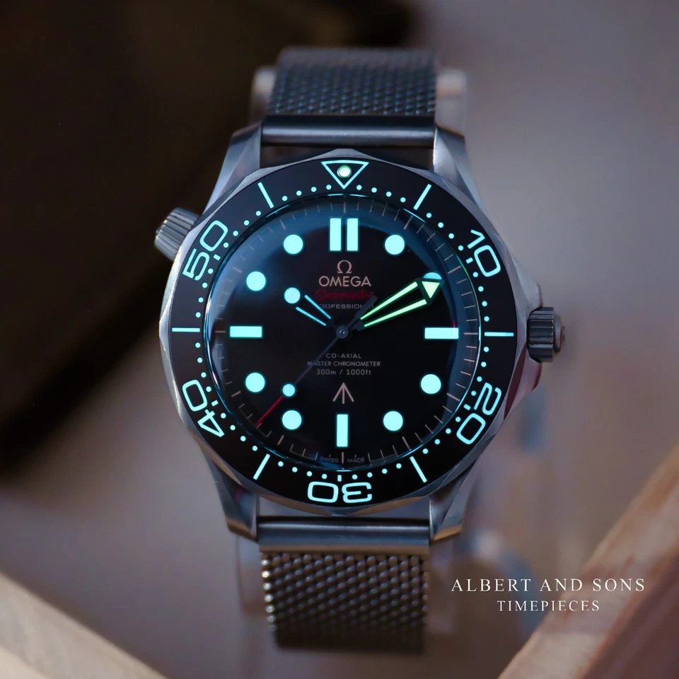 Omega Seamaster Diver 300M 210.90.42.20.01.001 James Bond No Time to Die (NTTD)