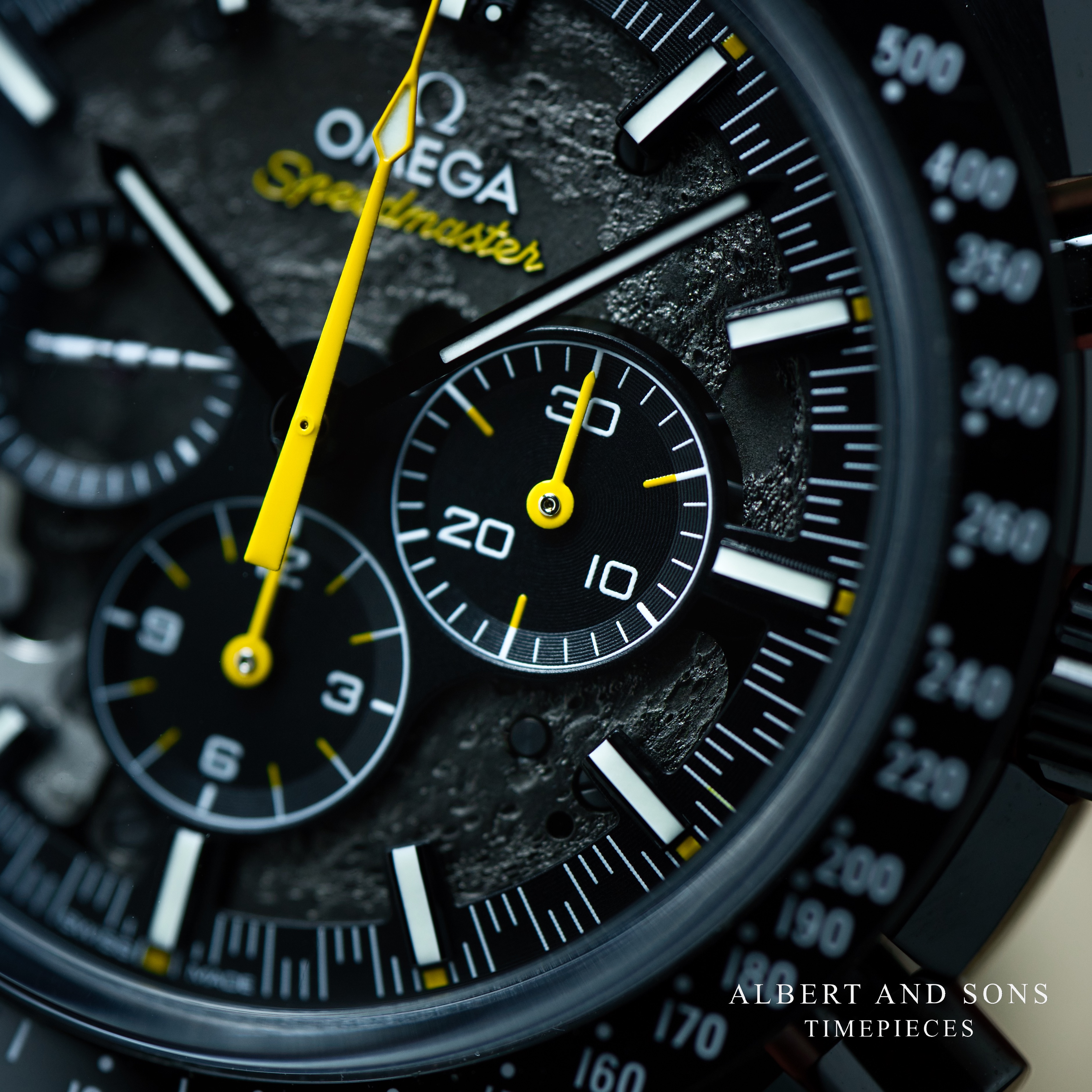 2025 Omega Speedmaster Apollo 8 Dark Side of The Moon Mint LNIB Complete Box&Papers