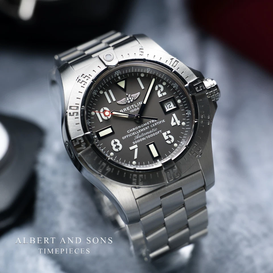 Breitling Avenger Complete with Box and Papers - A17330