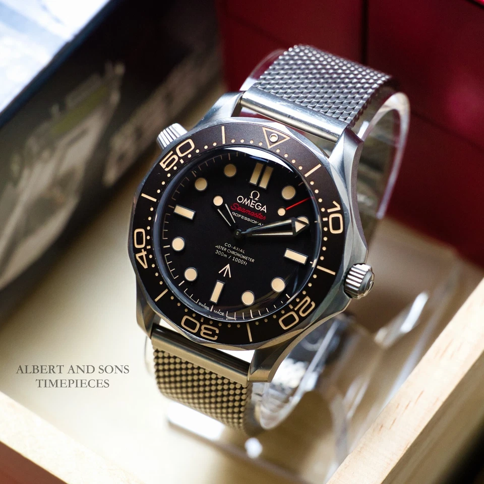 Omega Seamaster Diver 300M 210.90.42.20.01.001 James Bond No Time to Die (NTTD)
