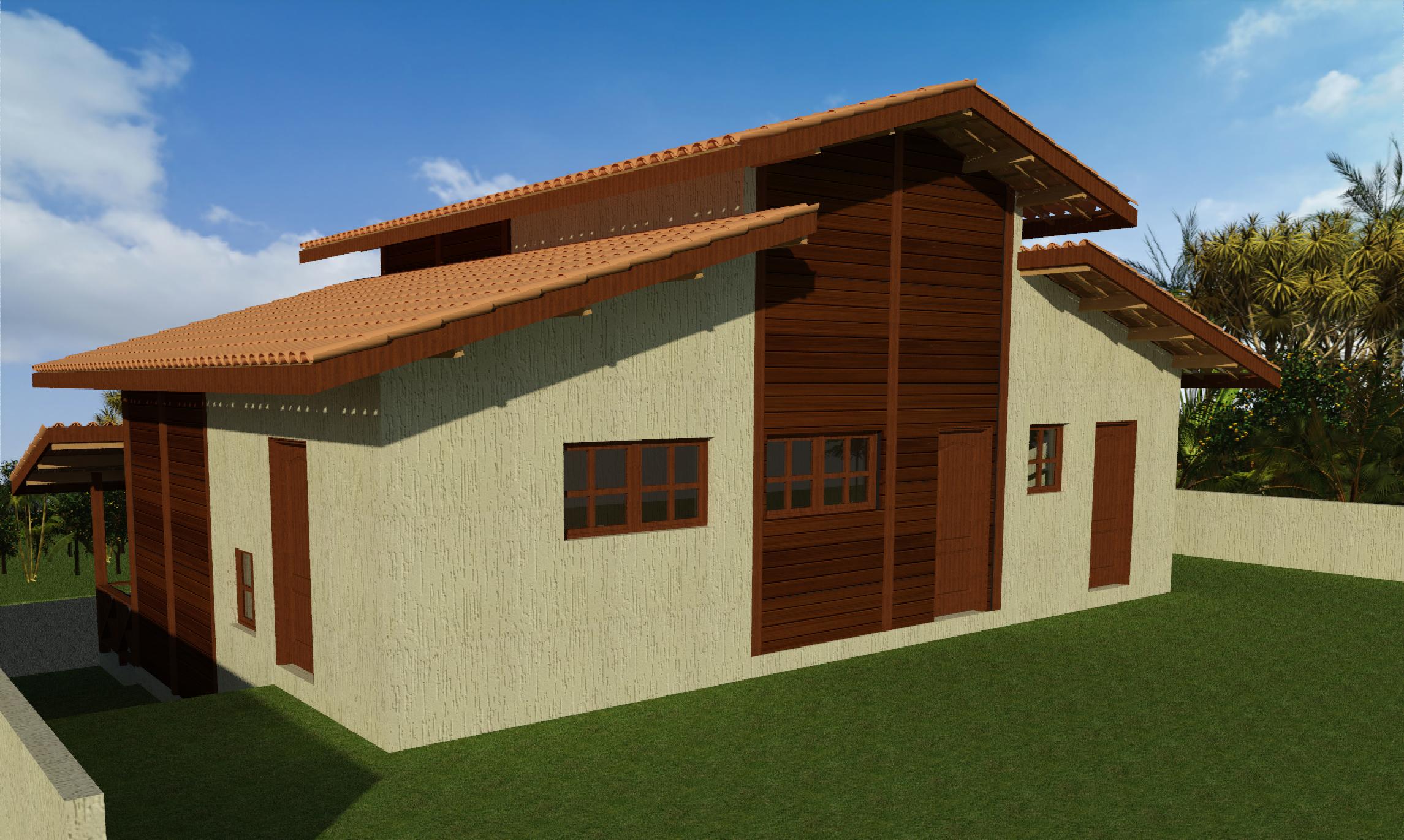 Projeto Melissa – Casa Imponente com Mezanino e Pergolado