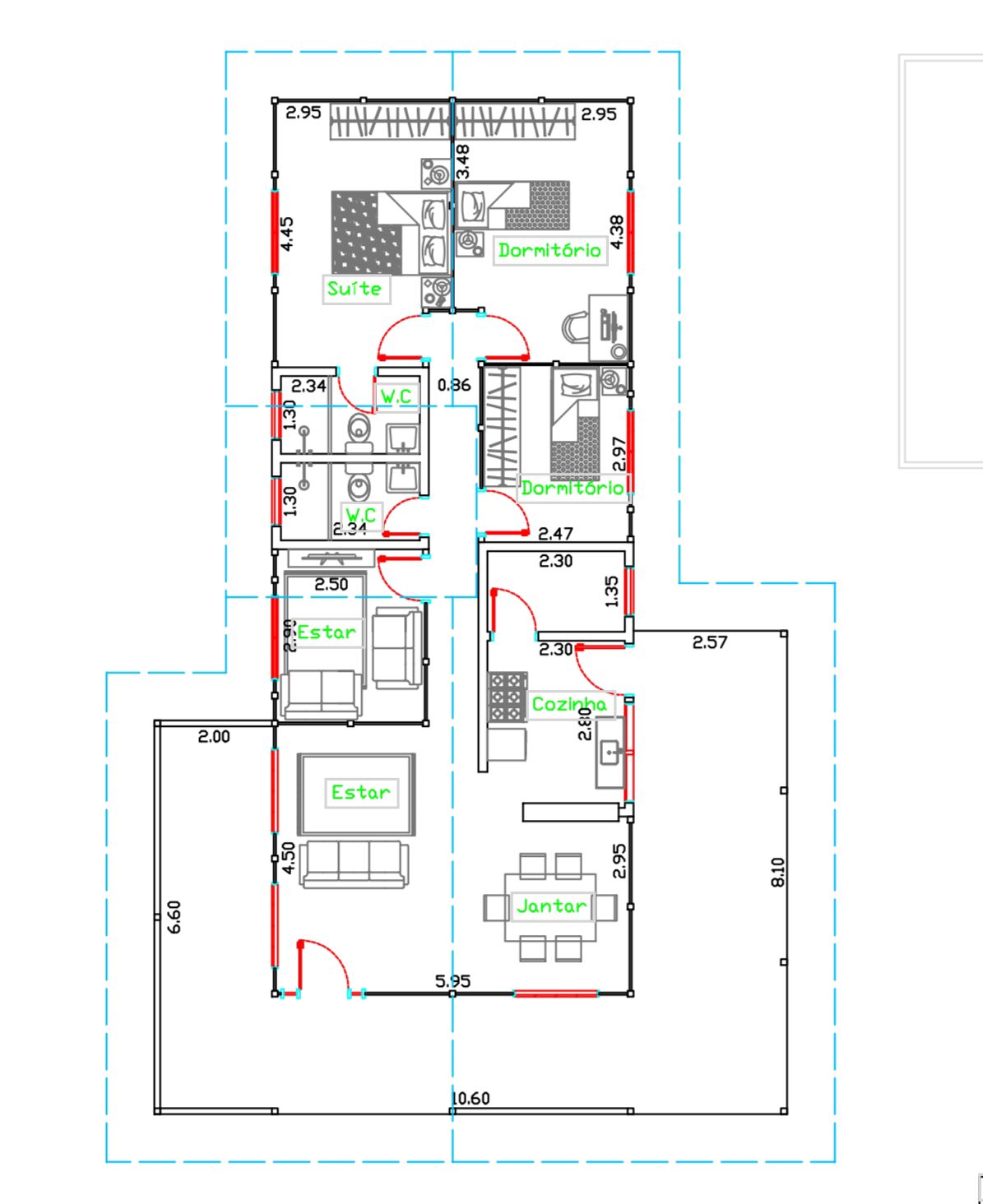 Projeto Beatriz – Uma Confortável Casa de Madeira de 101,87 m²