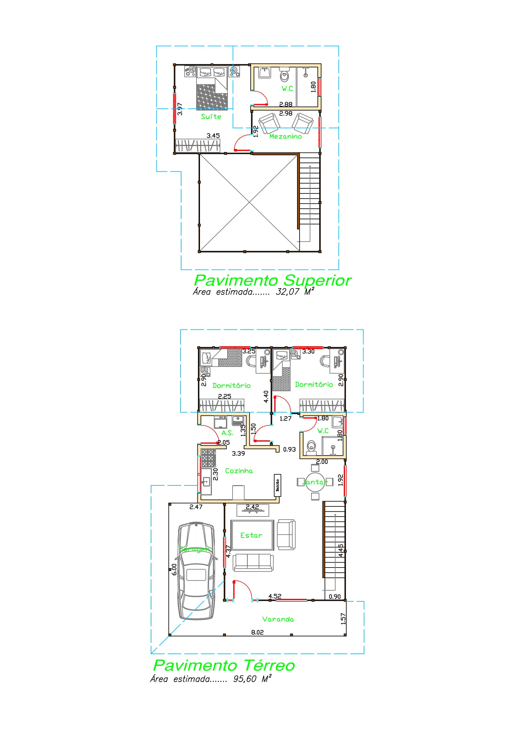 Projeto Livia - 126,50 m² com 3 Dormitórios