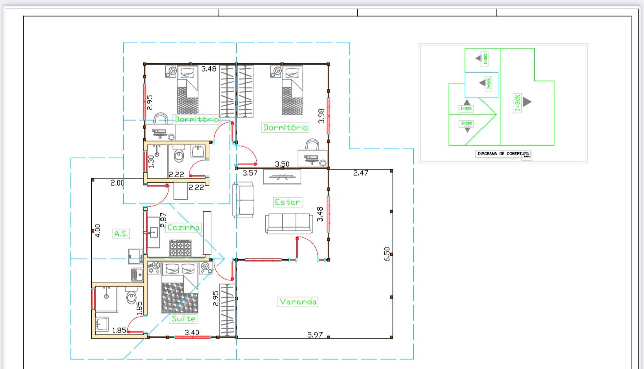 Projeto Júlia - 104,60 m² com 3 Dormitórios