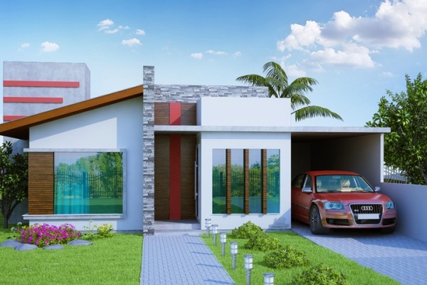  Casa Térrea de Alvenaria - Projeto Luíza (143,51 m²)