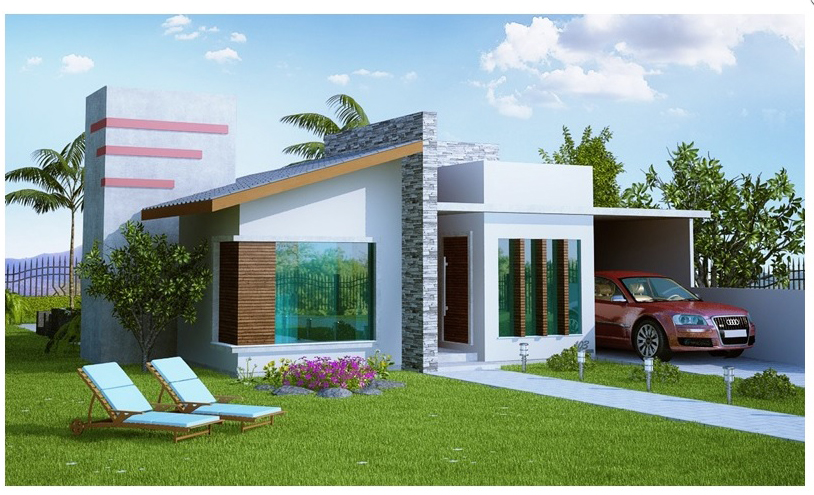  Casa Térrea de Alvenaria - Projeto Luíza (143,51 m²)