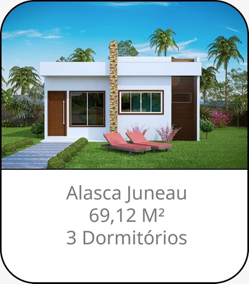 Casa Térrea de Alvenaria - Projeto Eloá (69,12 m²)