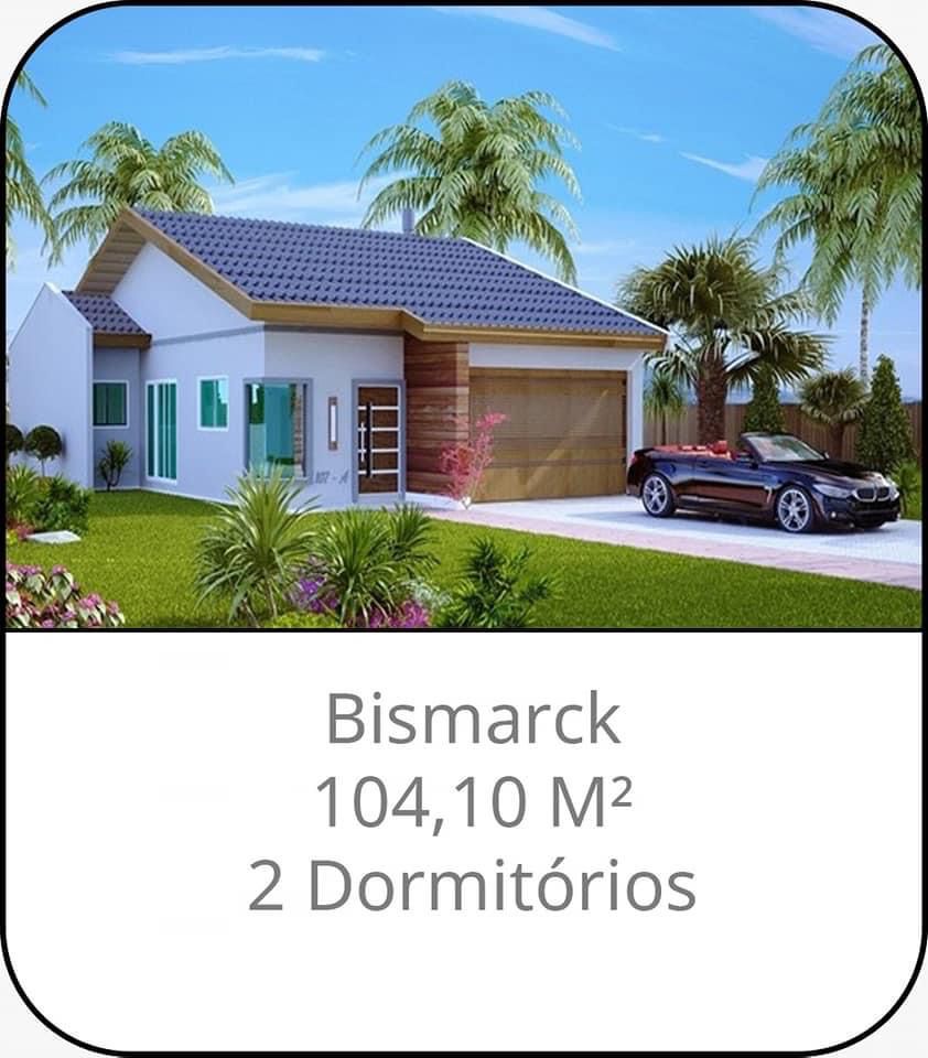 Casa Térrea de Alvenaria - Projeto Ayla (104,10 m²)