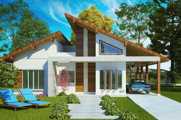 Casa Térrea de Alvenaria - Projeto Milena (131,62 m²)