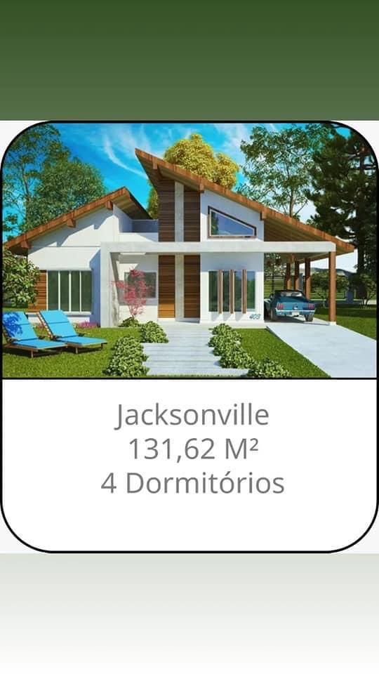 Casa Térrea de Alvenaria - Projeto Milena (131,62 m²)
