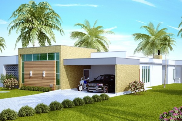  Casa Térrea de Alvenaria - Projeto Cecilia (aproximadamente 211 m²)