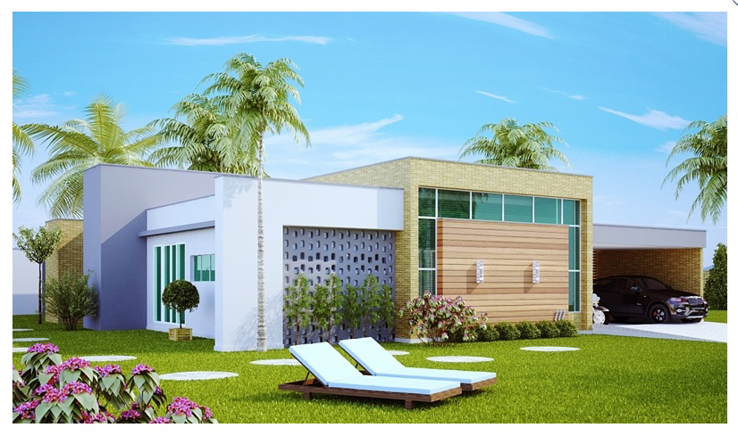  Casa Térrea de Alvenaria - Projeto Cecilia (aproximadamente 211 m²)