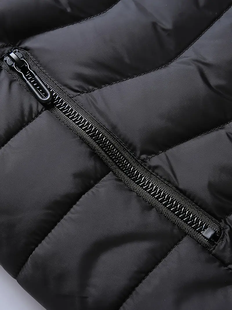 Men's Casual Hooded Jacket with 9-Zone Heating - Windproof, Thickened for Fall/Winter Outdoor Activities (Power Bank Not Included)