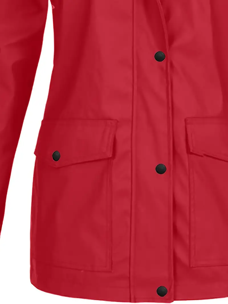 Cozy Lined Striped Zip Up Hooded Jacket - Adjustable Drawstring & Versatile Zipper - Trendy Casual Outerwear for Women - Perfect for Fall & Winter