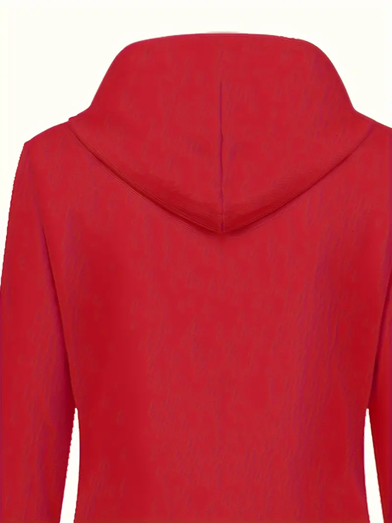 Cozy Lined Striped Zip Up Hooded Jacket - Adjustable Drawstring & Versatile Zipper - Trendy Casual Outerwear for Women - Perfect for Fall & Winter