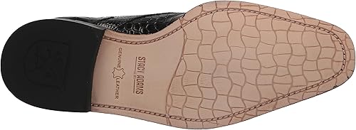 STACY ADAMS Men's Rapino Plain Toe Monk Strap Loafer