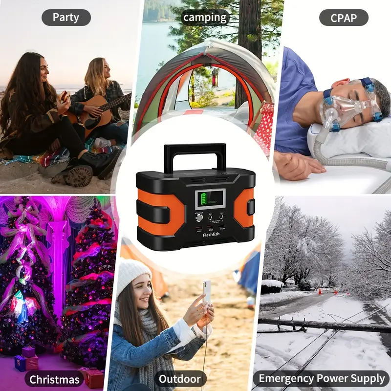 200W Peak Flashfish CPAP Battery