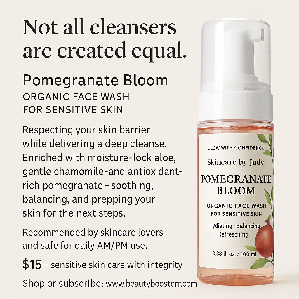 Pomegranate Bloom Organic Face Wash