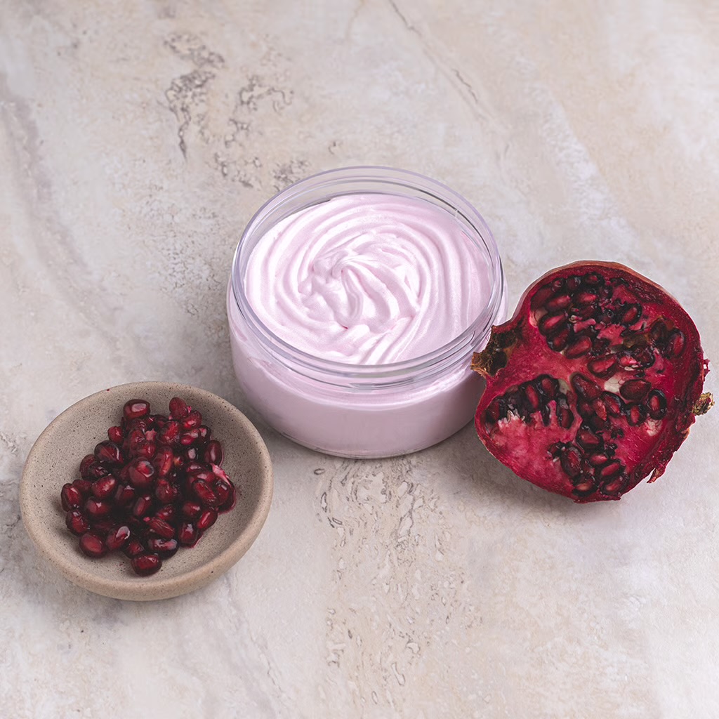 Foaming Polish Scrub – Pomegranate Champagne | Skincare by Judy
