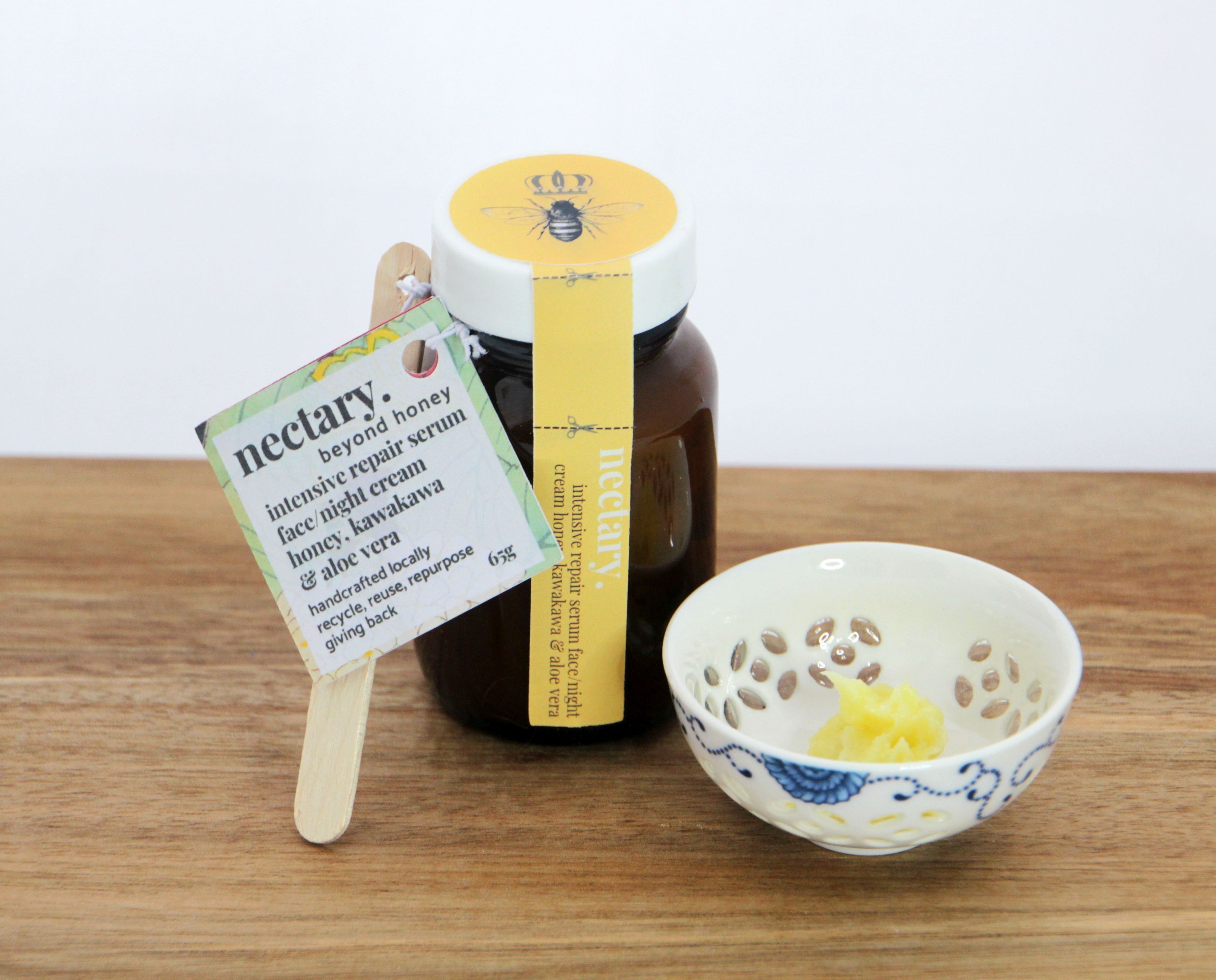 intensive repair serum face/night cream honey.