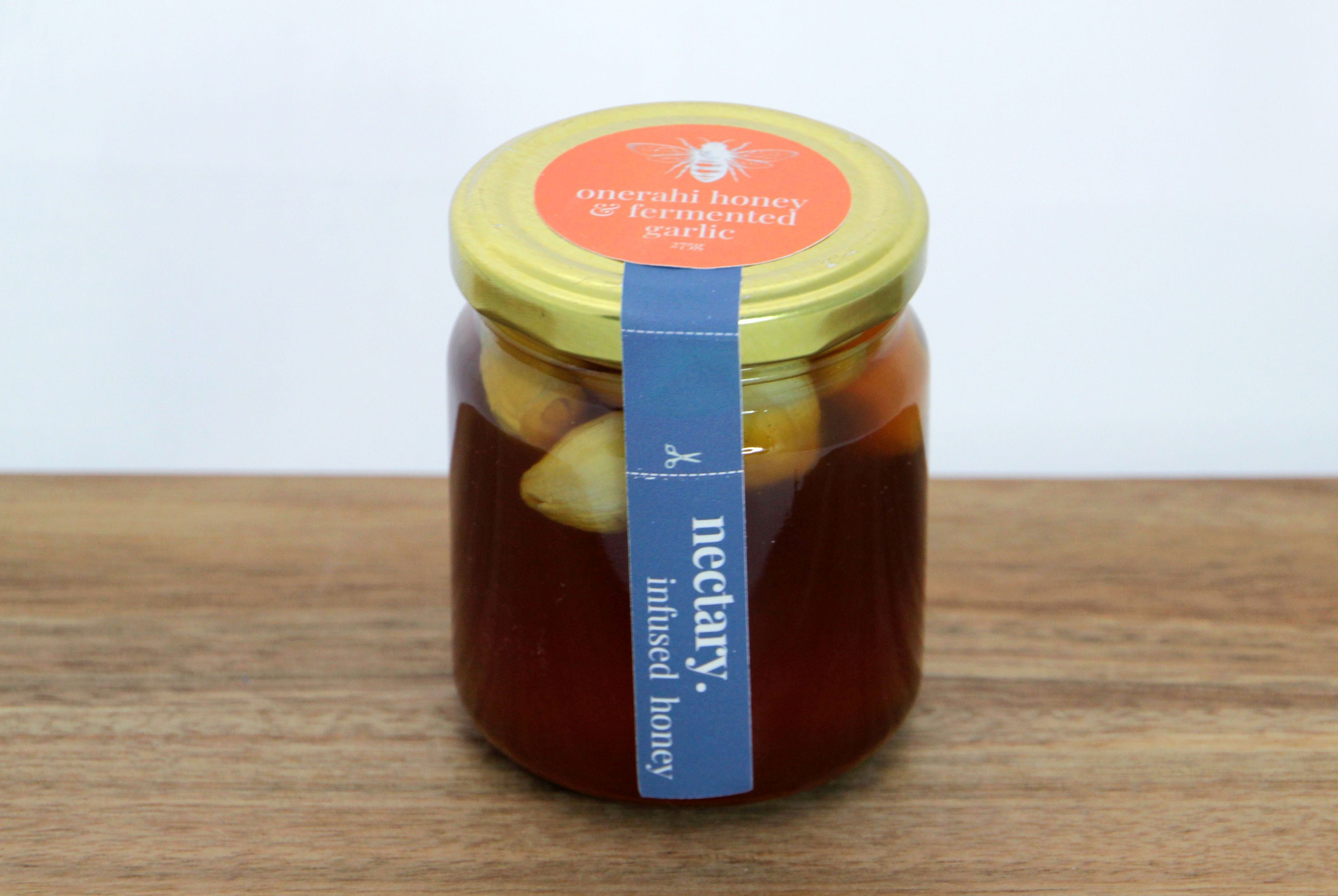 infused onerahi honey - garlic.