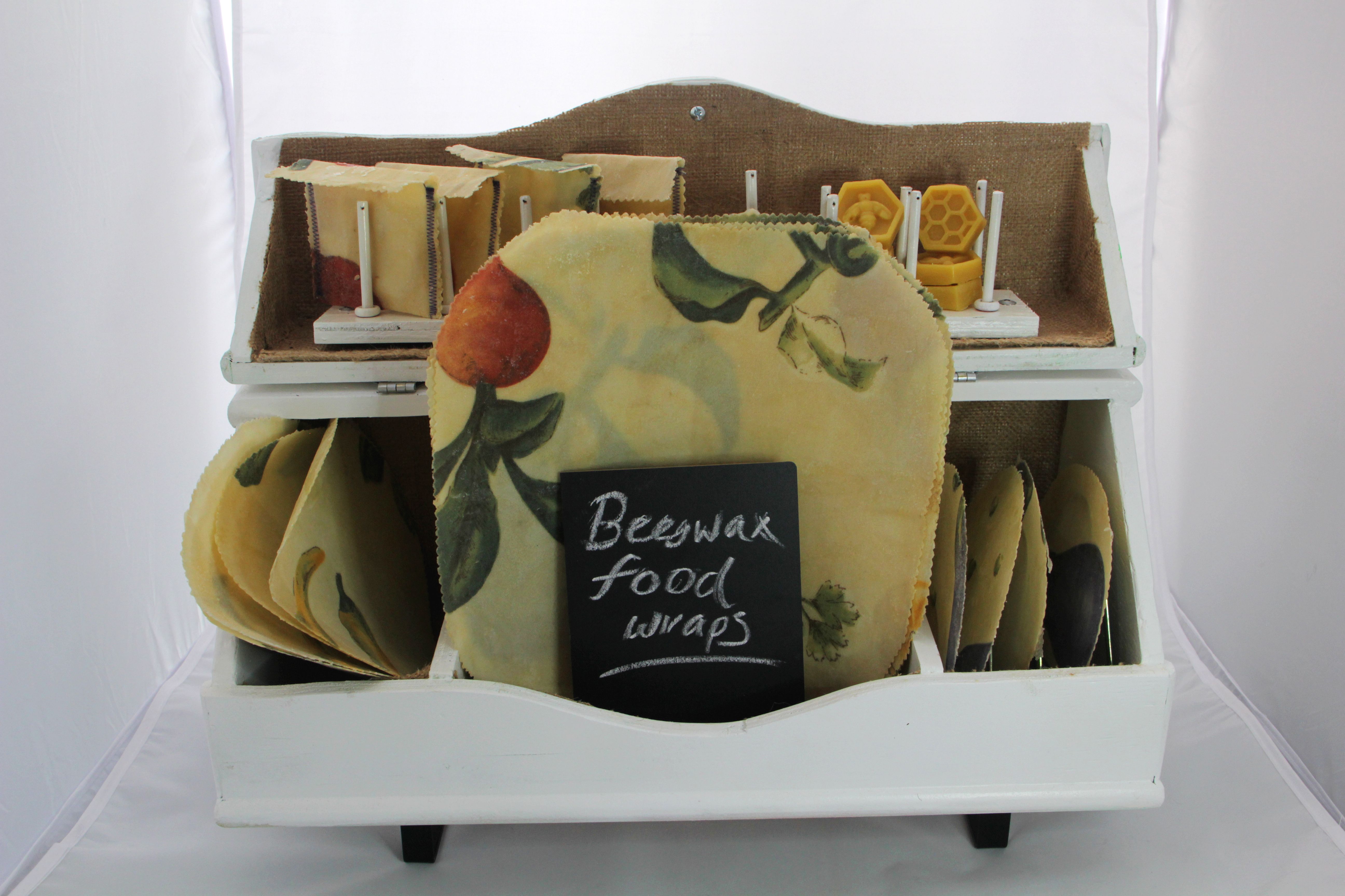 beeswax wrap set. refresh bag & one pocket.