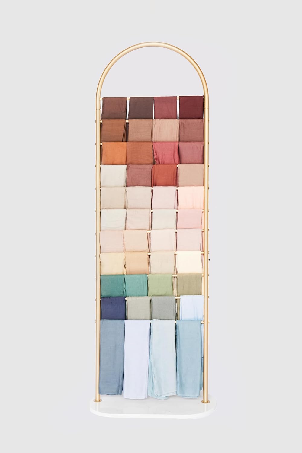 Multicolor Fabric Display Rack