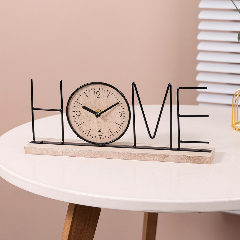 HOME Table Clock