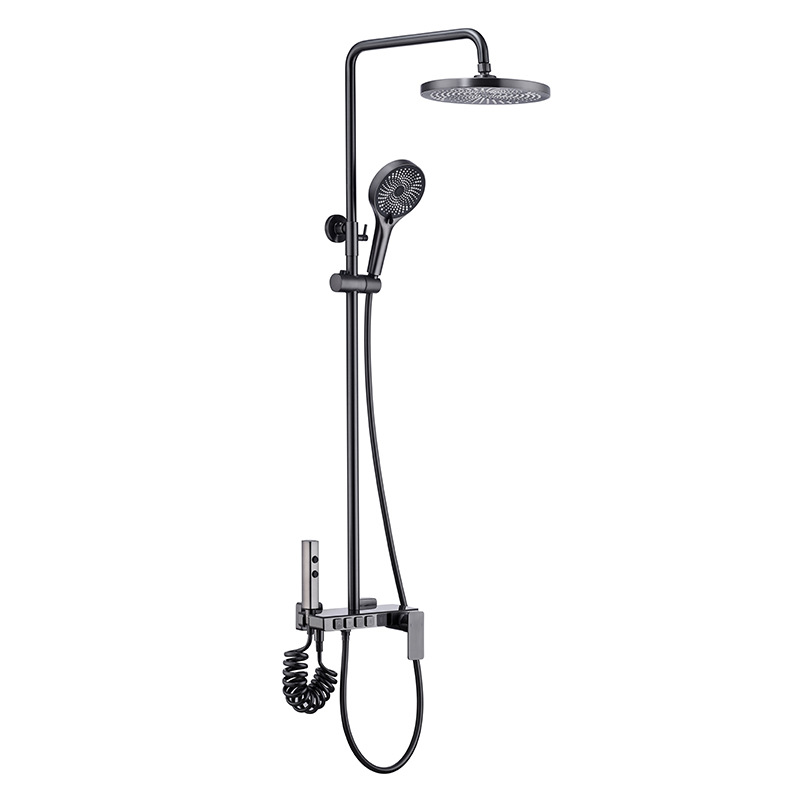 Modern Black Shower System