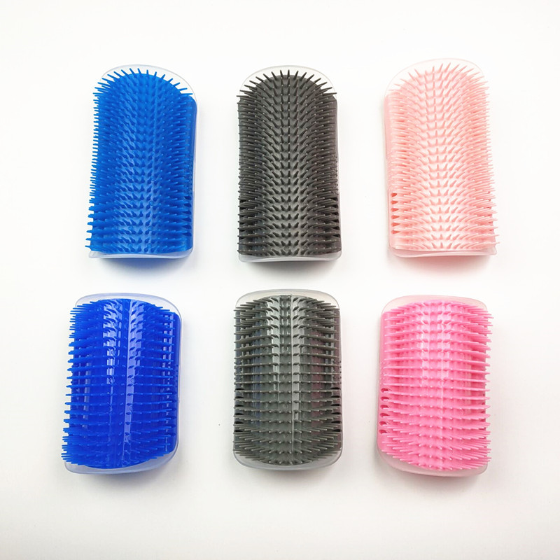 Pet scratcher for wall corner 