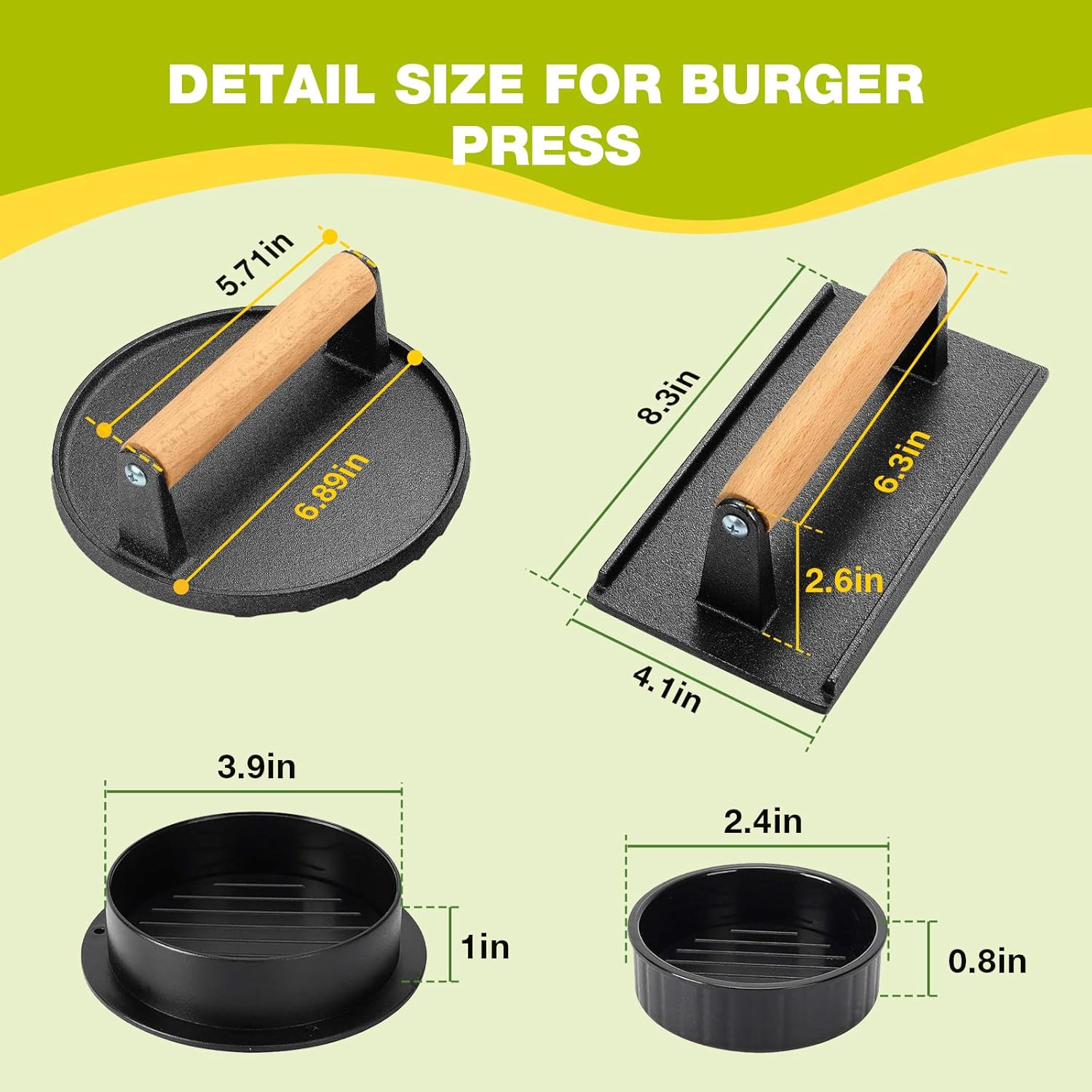 Burger Press and Grill Set