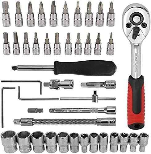 Ratchet Socket and Bit Set