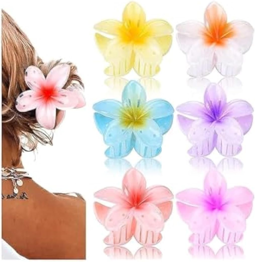 Flower Hair Clips