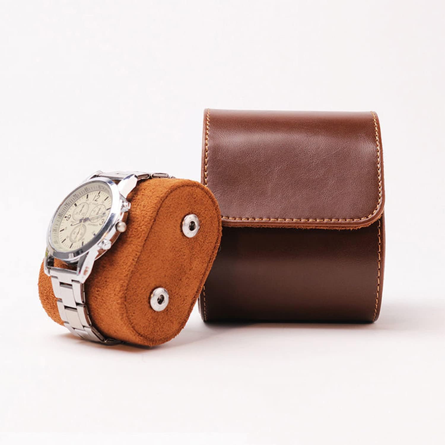 Luxury Men's Watch Leather Carrying Case