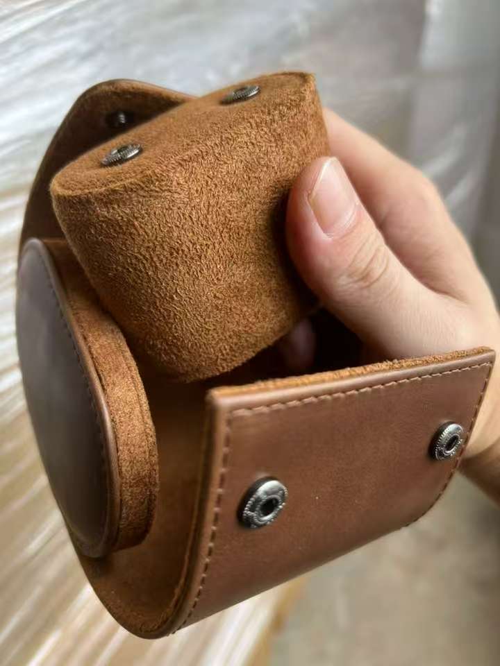 Luxury Men's Watch Leather Carrying Case
