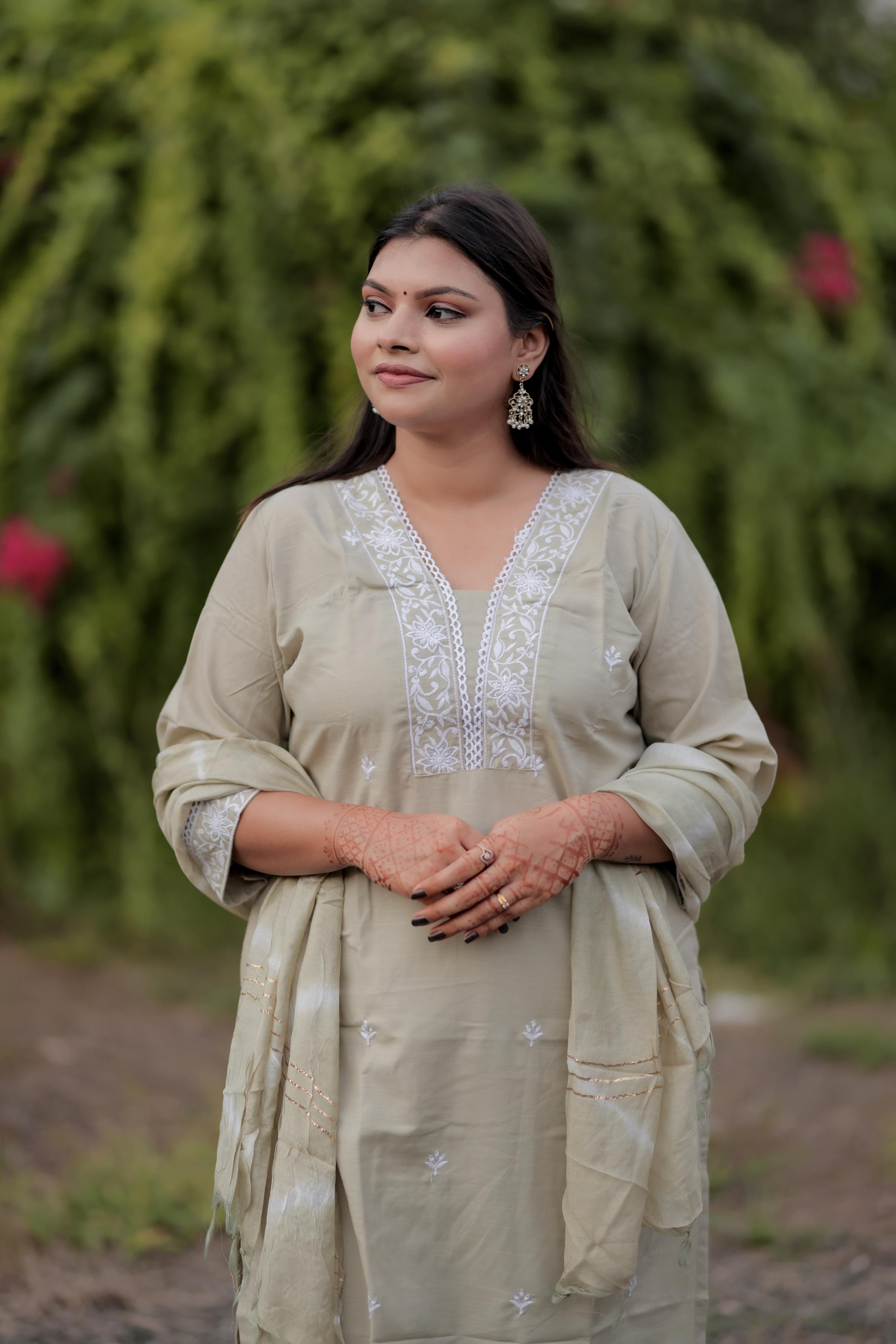 Pastel Elegance Kurta Set