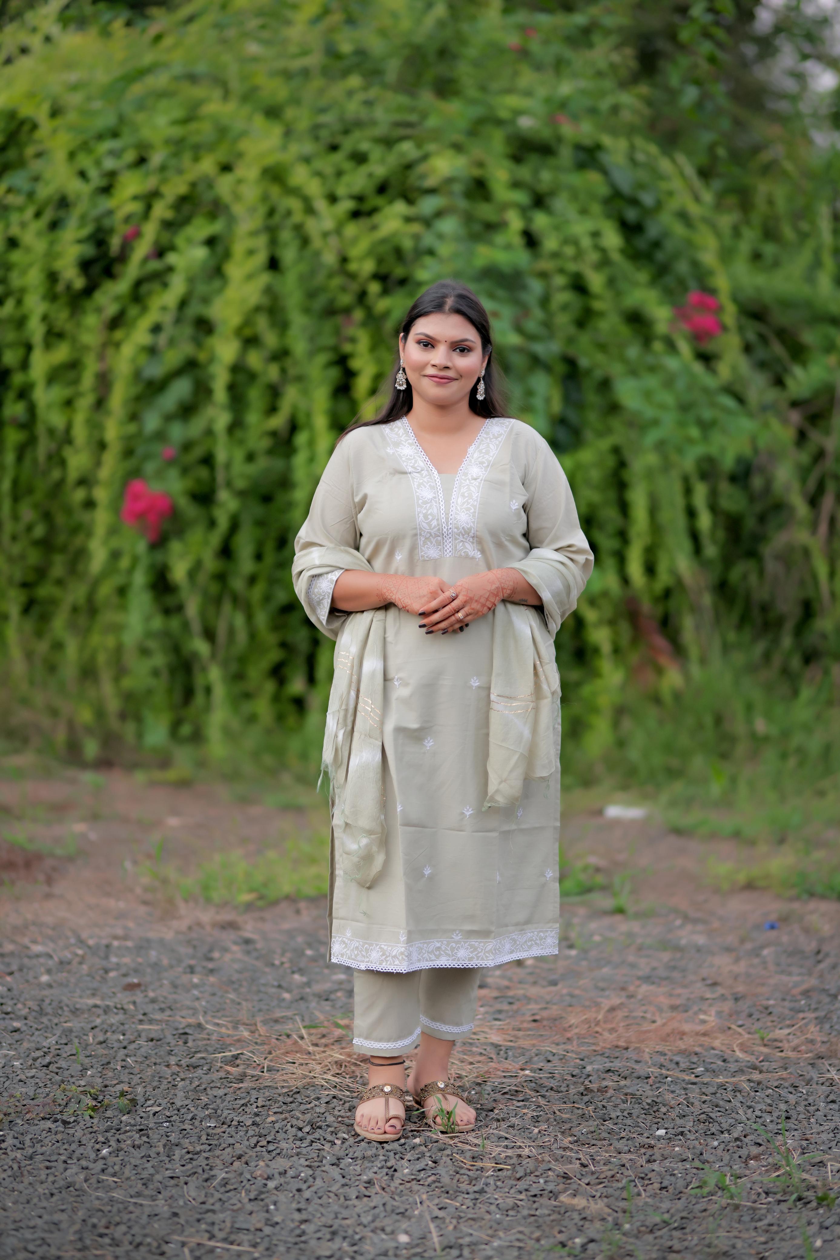 Pastel Elegance Kurta Set