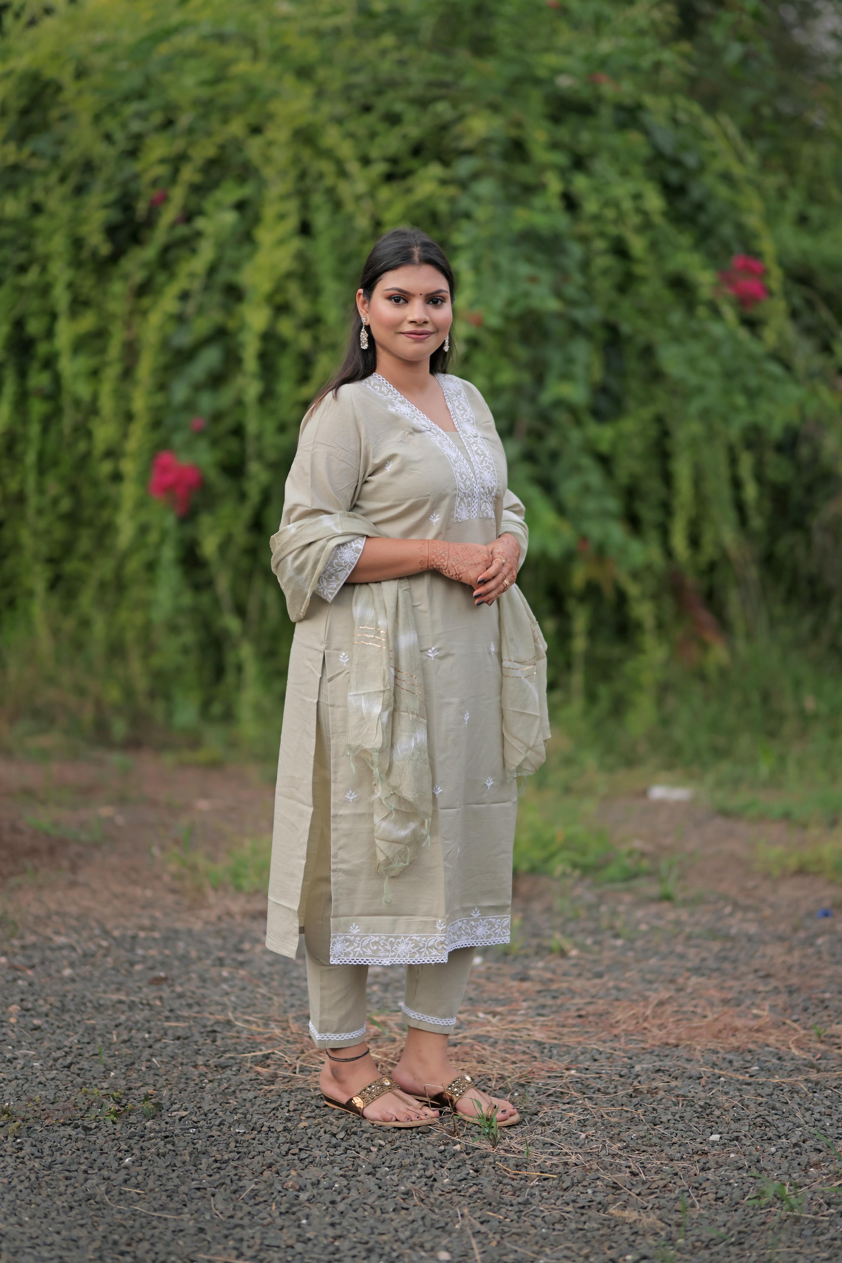 Pastel Elegance Kurta Set