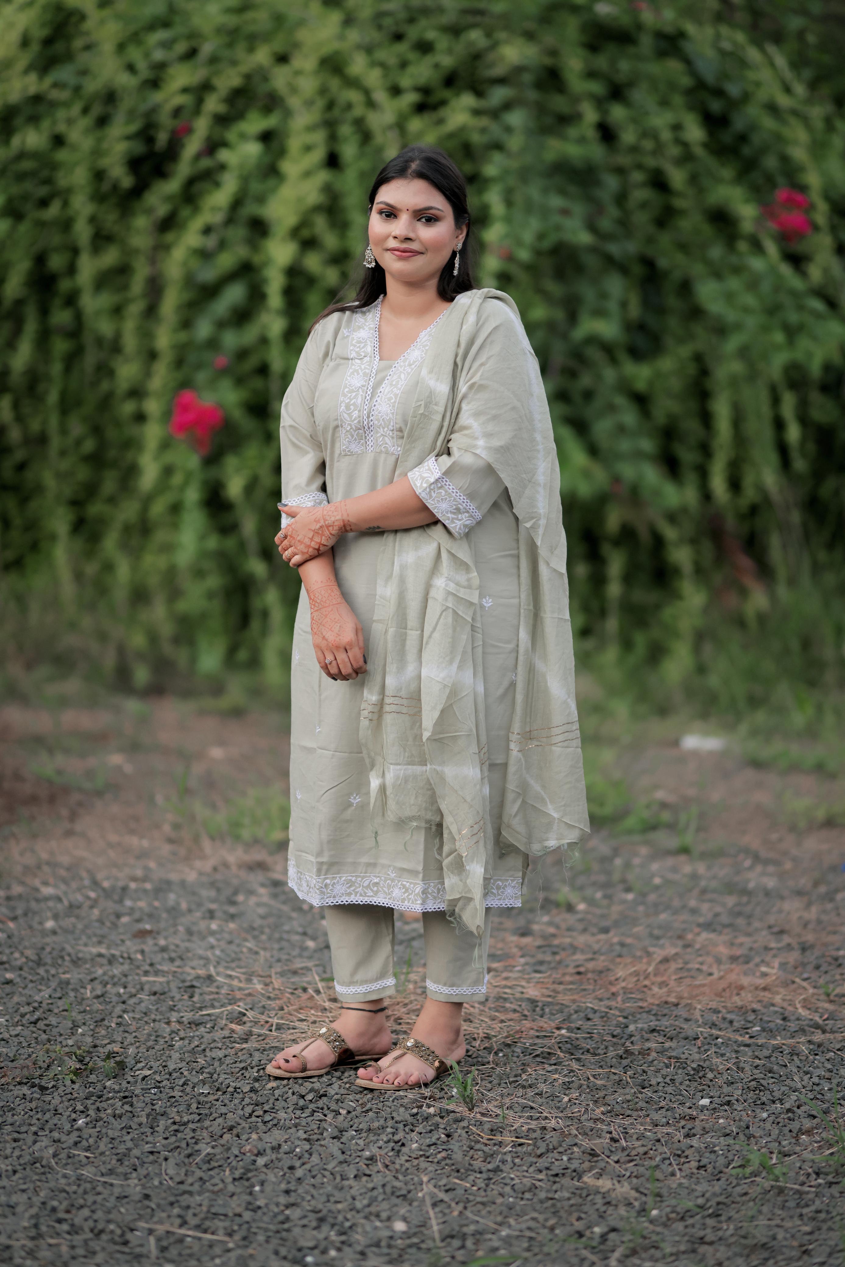 Pastel Elegance Kurta Set