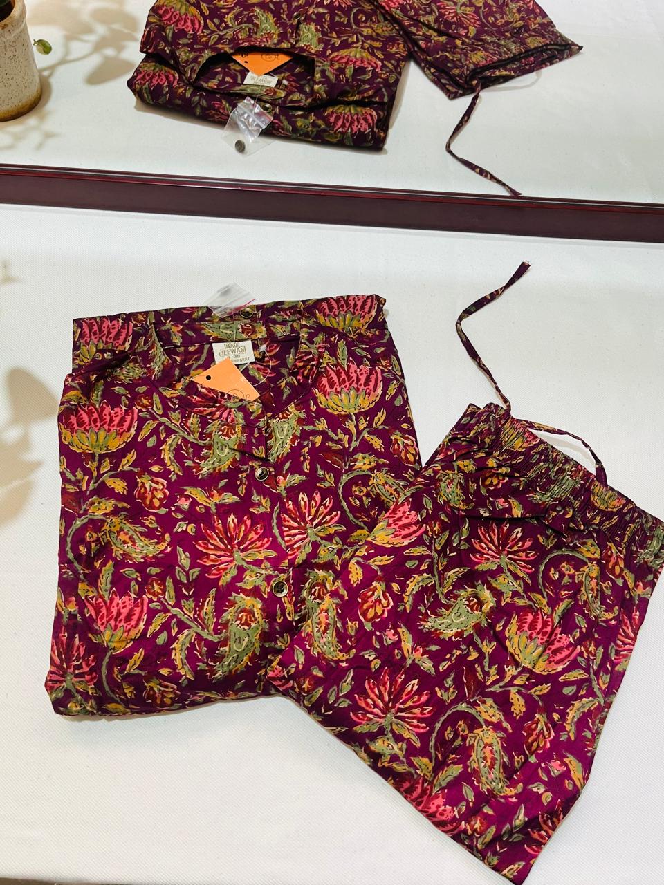 Floral Print 2 Piece Set