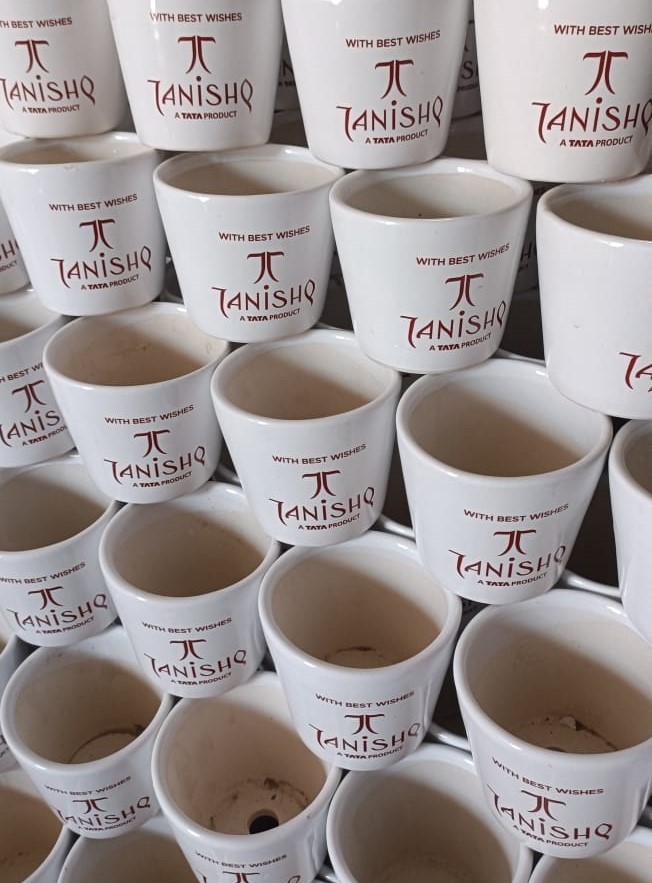 Custom Made Branded Ceramic Cup for Corporate and Occassional Gifting Purpose in Bulk (MIN. 120 Pcs)