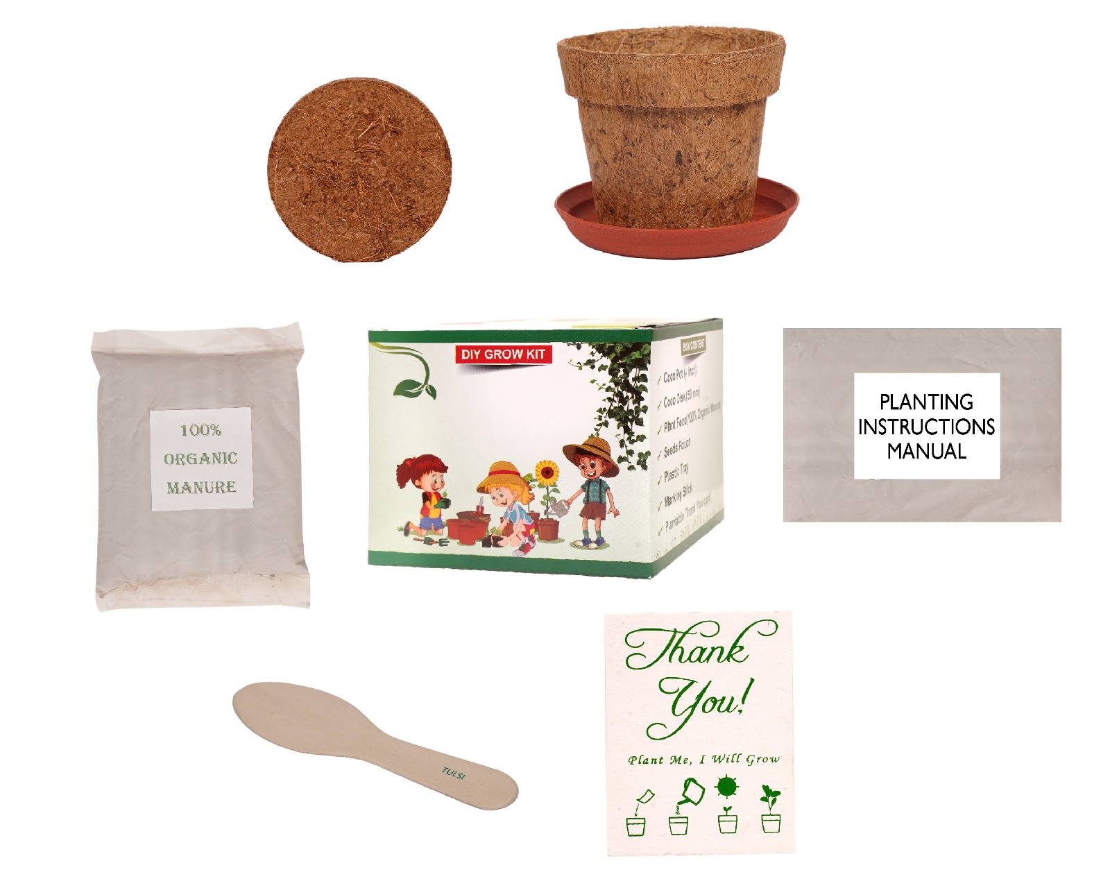 Eco-Friendly DIY Grow Kit for Corporate Gifting | Sustainable Table Decor with Custom Branding