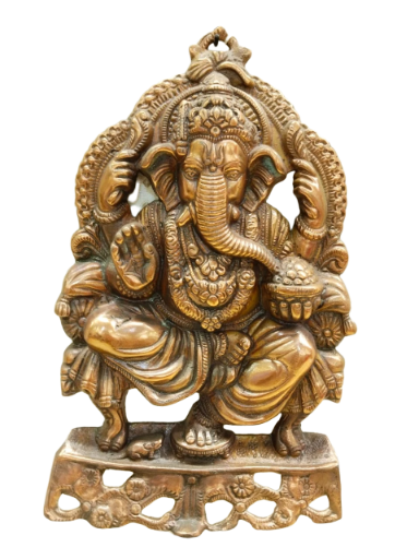Brass Lord Ganesha Statue