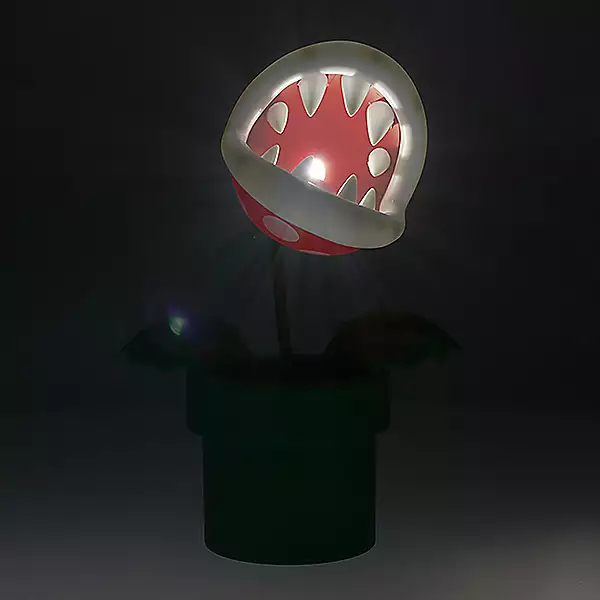 Mini Piranha Plant Posable Lamp