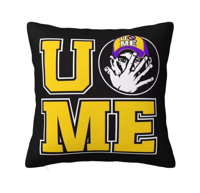 John Cena 'U ME' Throw Pillow