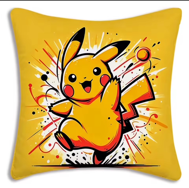 Pikachu-Themed Cushion