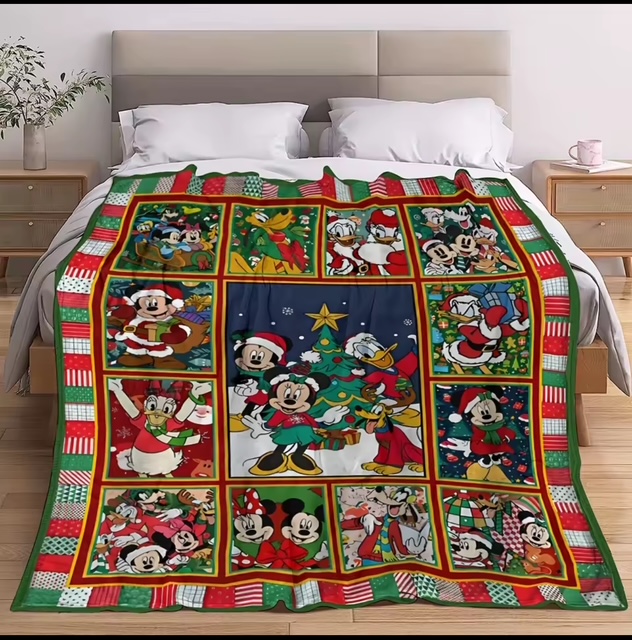 Disney Christmas Blanket