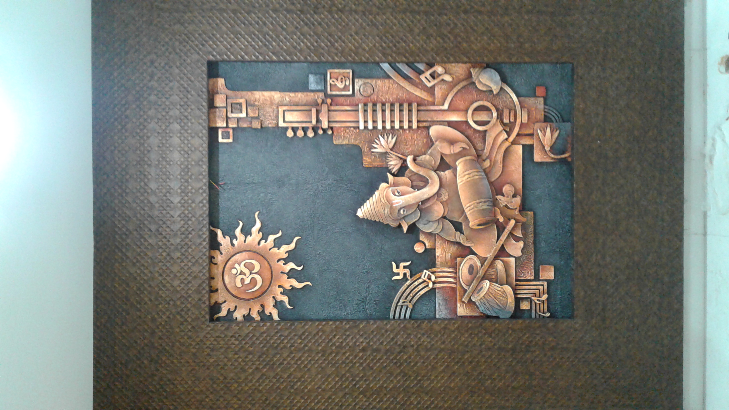 Geometric Metal Wall Art